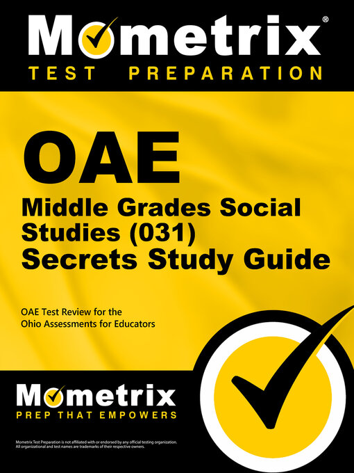 Title details for OAE Middle Grades Social Studies (031) Secrets Study Guide by OAE Exam Secrets Test Prep Staff - Available